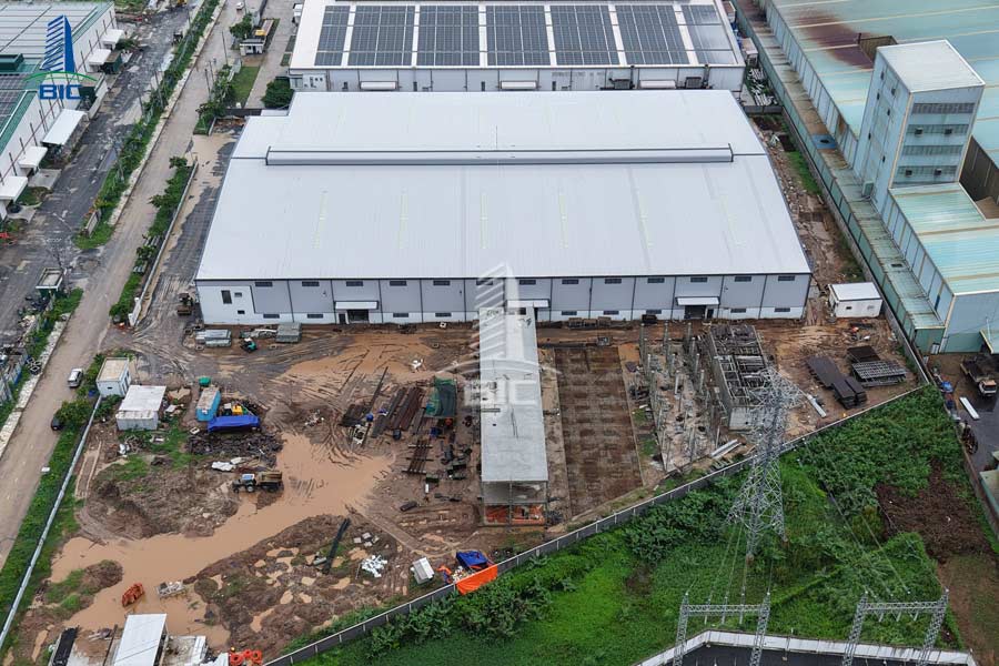 mở rộng nhà xưởng