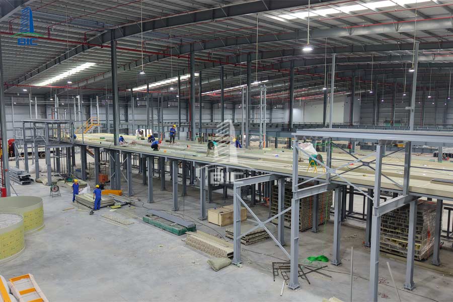 mở rộng nhà xưởng