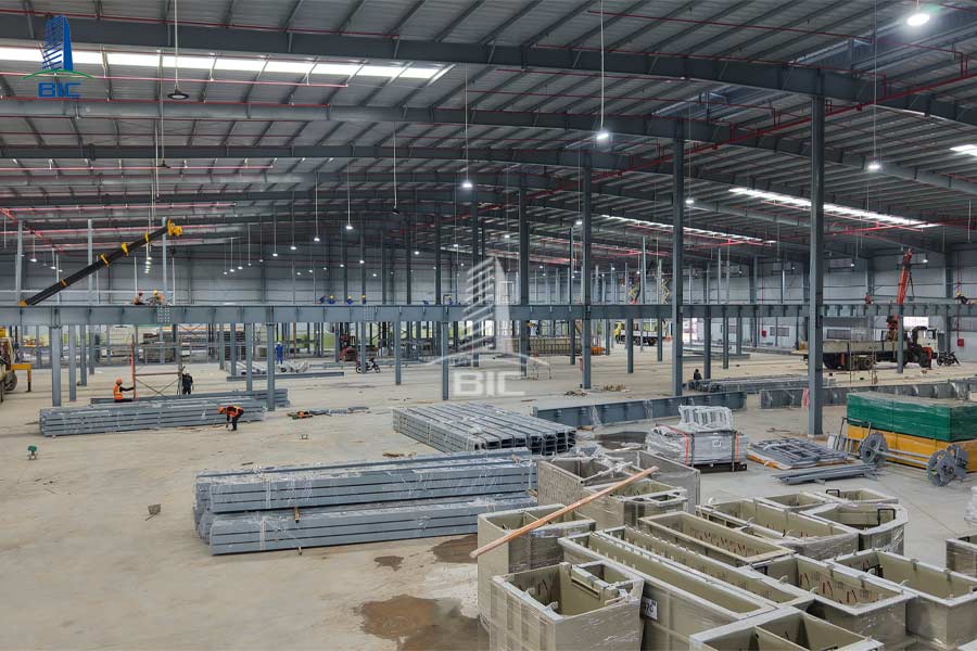 mở rộng nhà xưởng