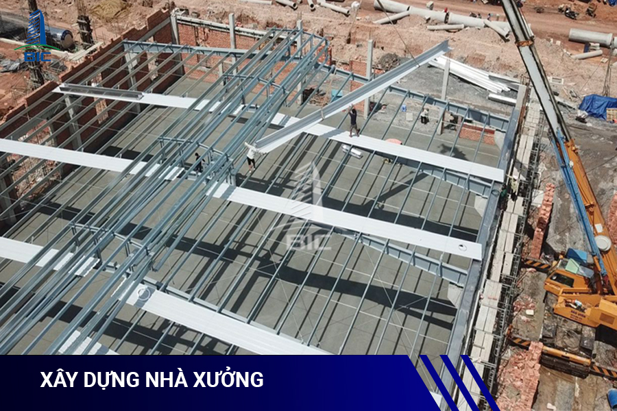 xây dựng nhà xưởng