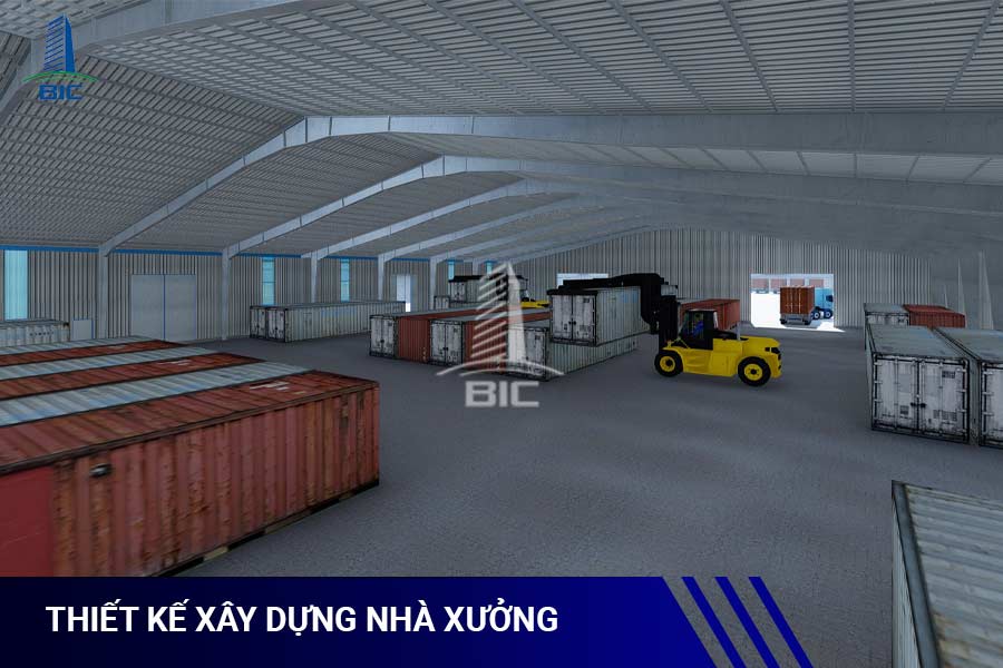 thiết kế nhà xưởng
