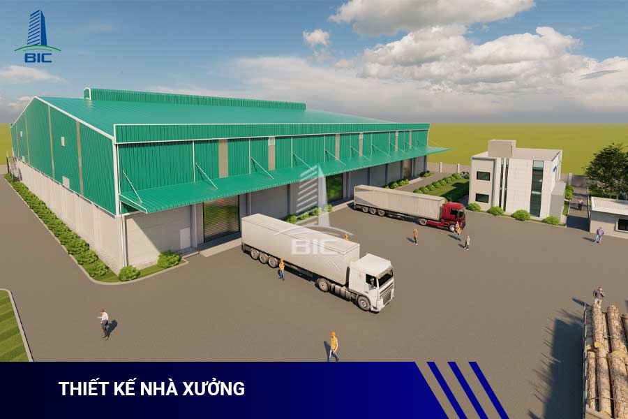 thiết kế nhà xưởng