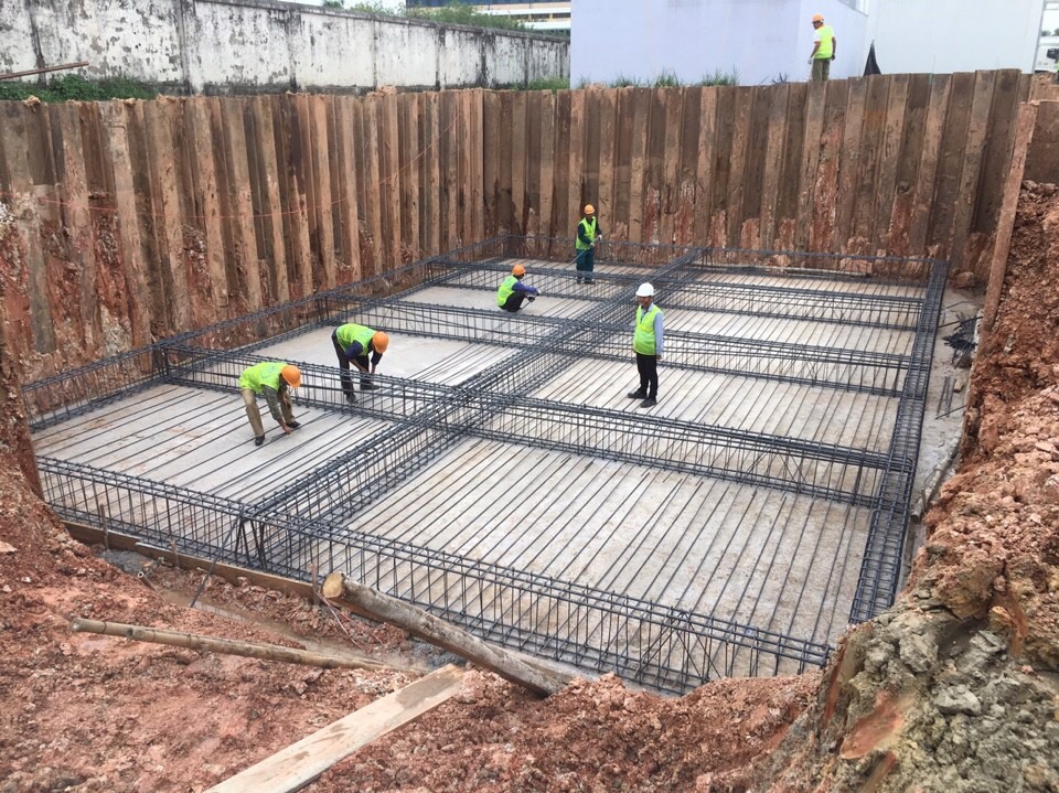 thi công móng nhà xưởng