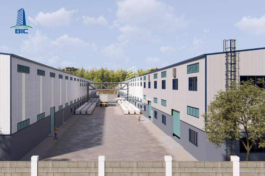 thiết kế nhà xưởng