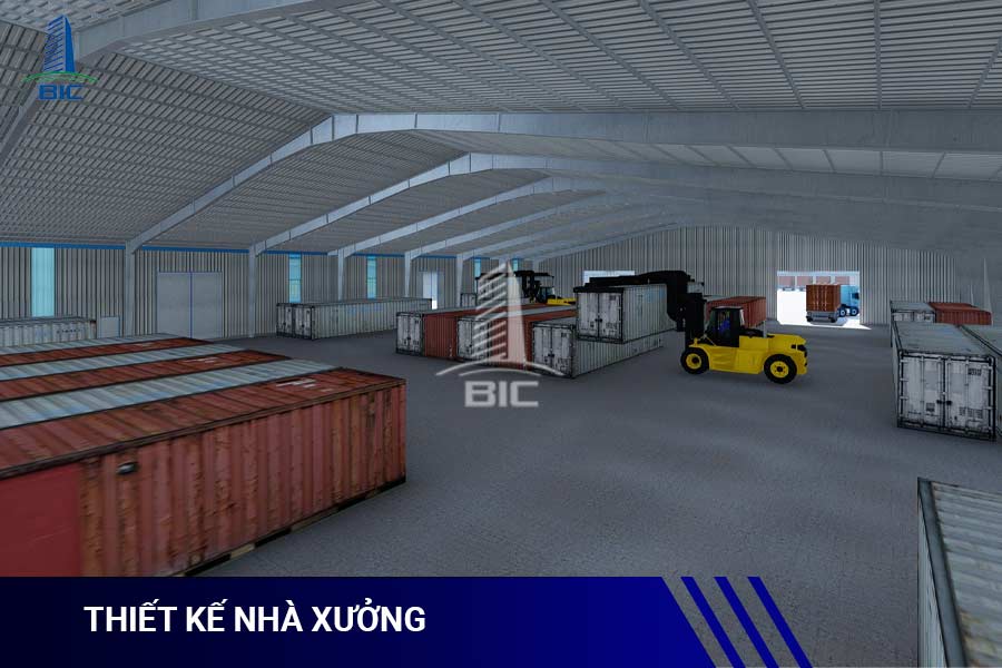 thiết kế nhà xưởng