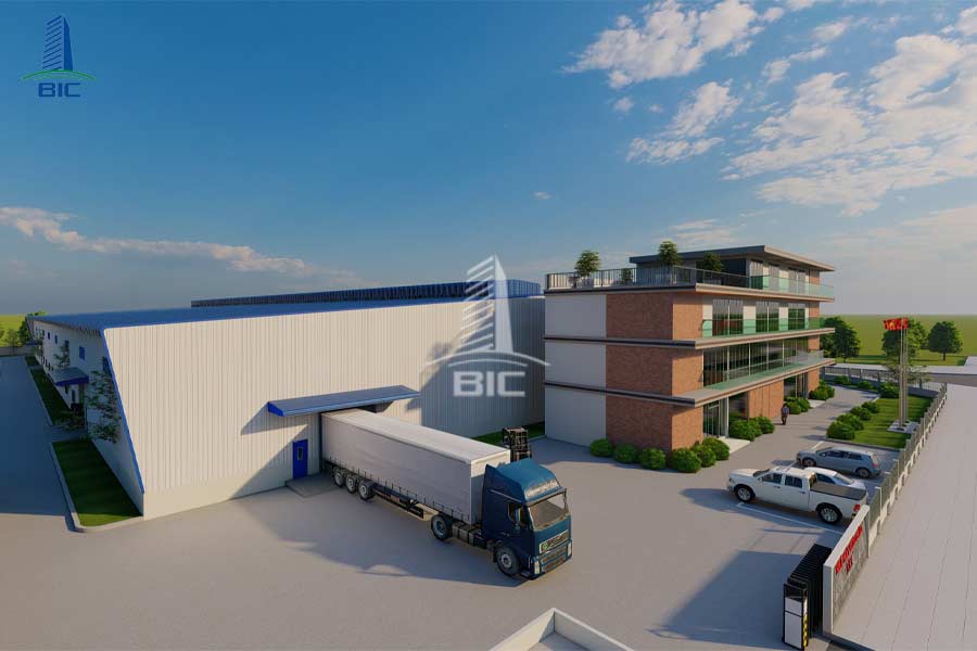 thiết kế nhà xưởng trọn gói, thiết kế nhà xưởng