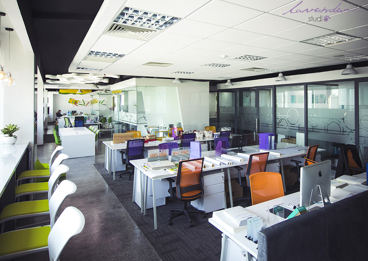 Thiết kế đảm bảo sự thuận tiện đi lại giữa các phòng ban