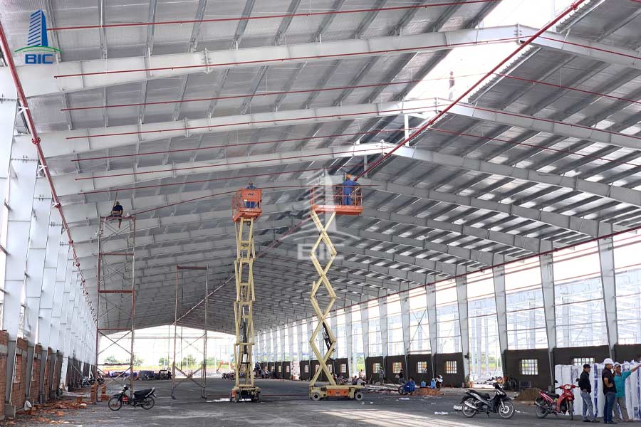 xây dựng nhà xưởng trong khu công nghiệp