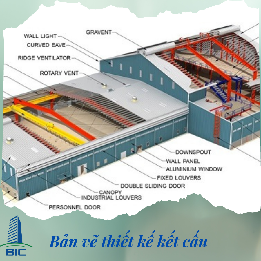 Xây dựng nhà xưởng thép tiền chế cần những bản vẽ thiết kế gì?