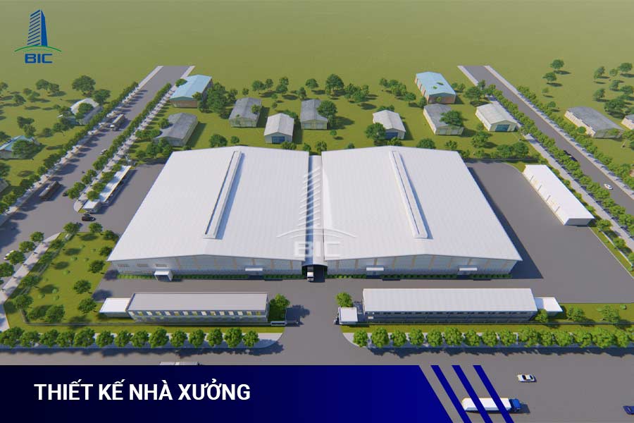 thiết kế nhà xưởng
