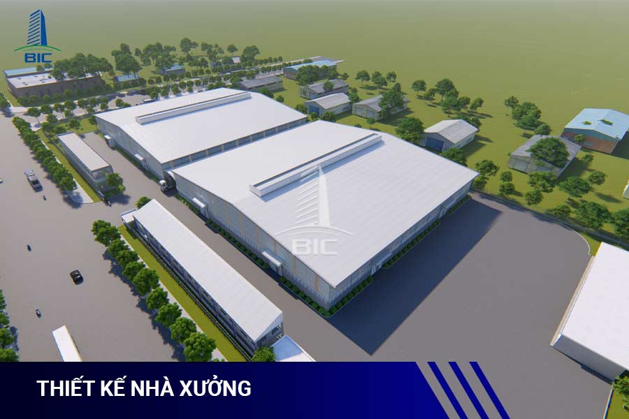 thiết kế nhà xưởng
