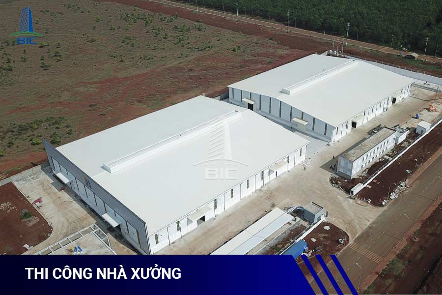 thi công nhà xưởng