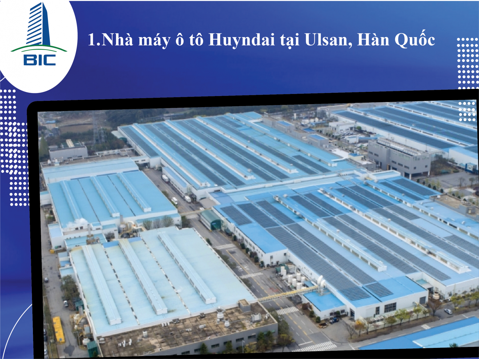 Nhà máy ô tô Huyndai tại Ulsan, Hàn Quốc