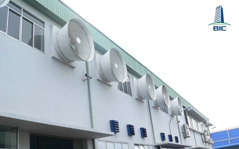 CHI PHÍ XÂY DỰNG NHÀ XƯỞNG 200M2 HỆ THỐNG THÔN GIÓ