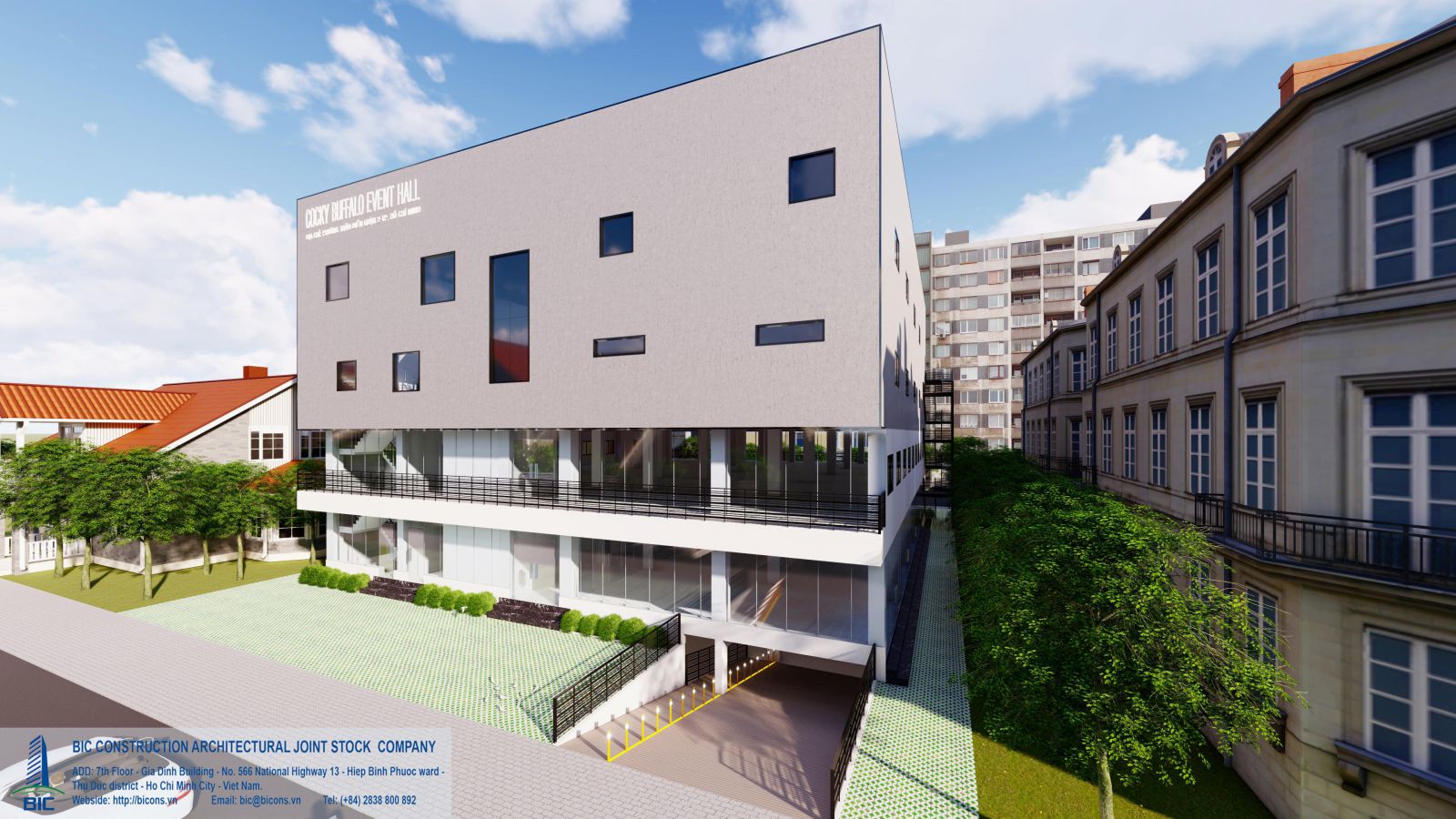 Dự án Trung tâm Tổ chức Sự kiện Cocky Buffalo Convention Hall