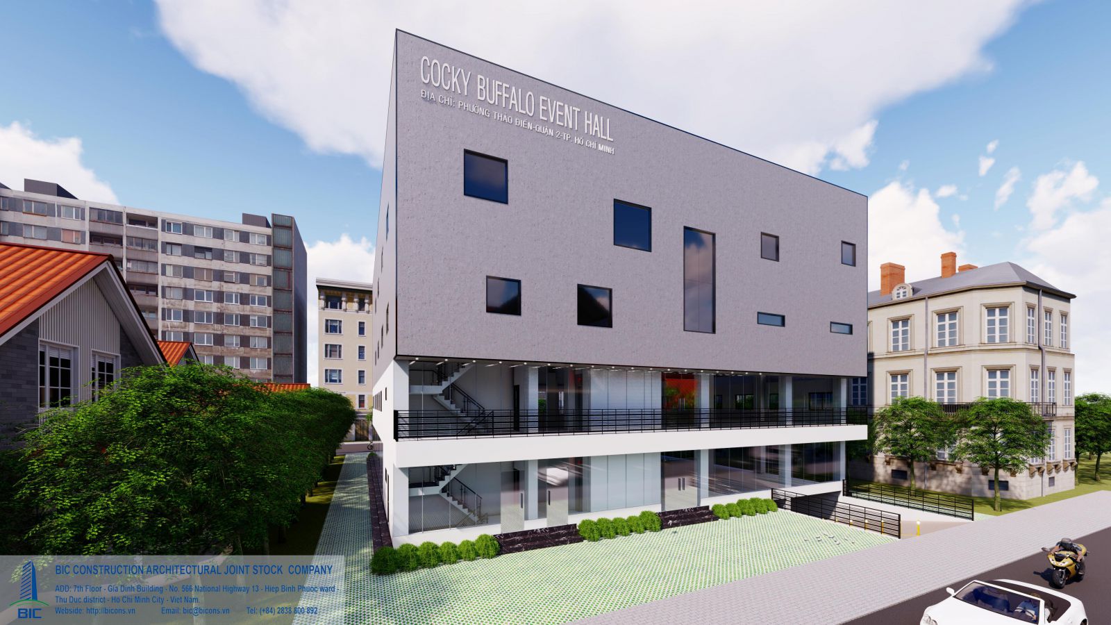 Dự án Trung tâm Tổ chức sự kiện Cocky Buffalo Convention Hall