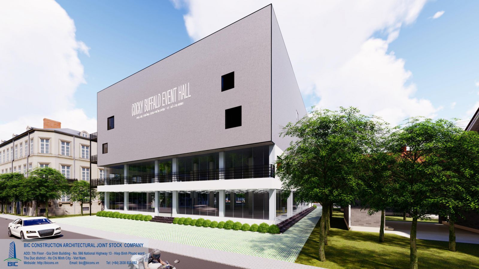 Dự án Trung tâm Tổ chức sự kiện Cocky Buffalo Convention Hall