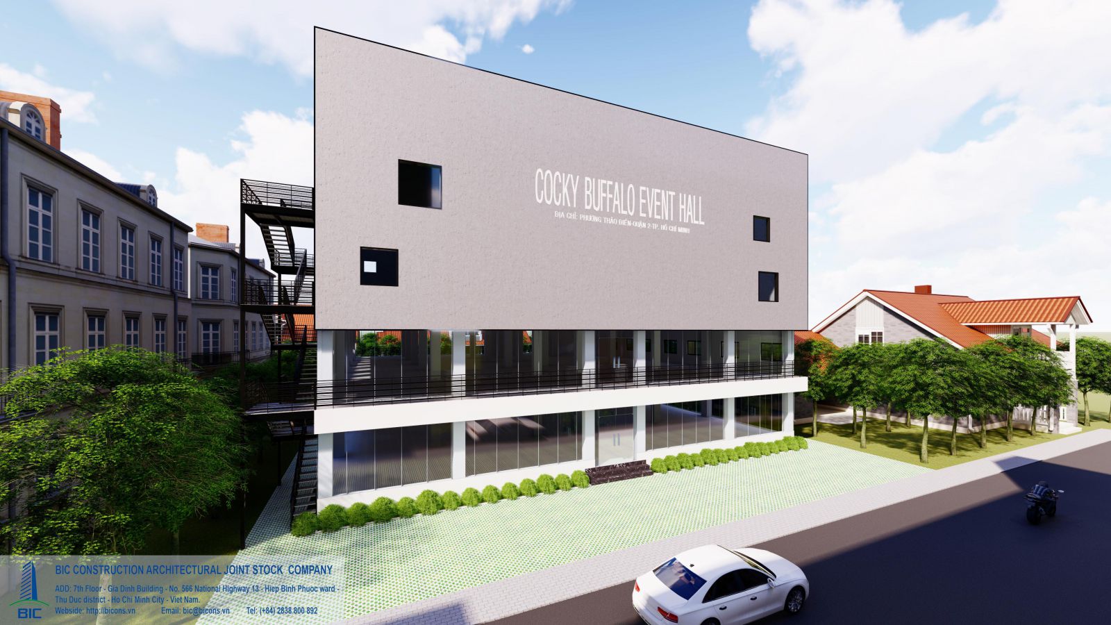 Dự án Trung tâm Tổ chức sự kiện Cocky Buffalo Convention Hall