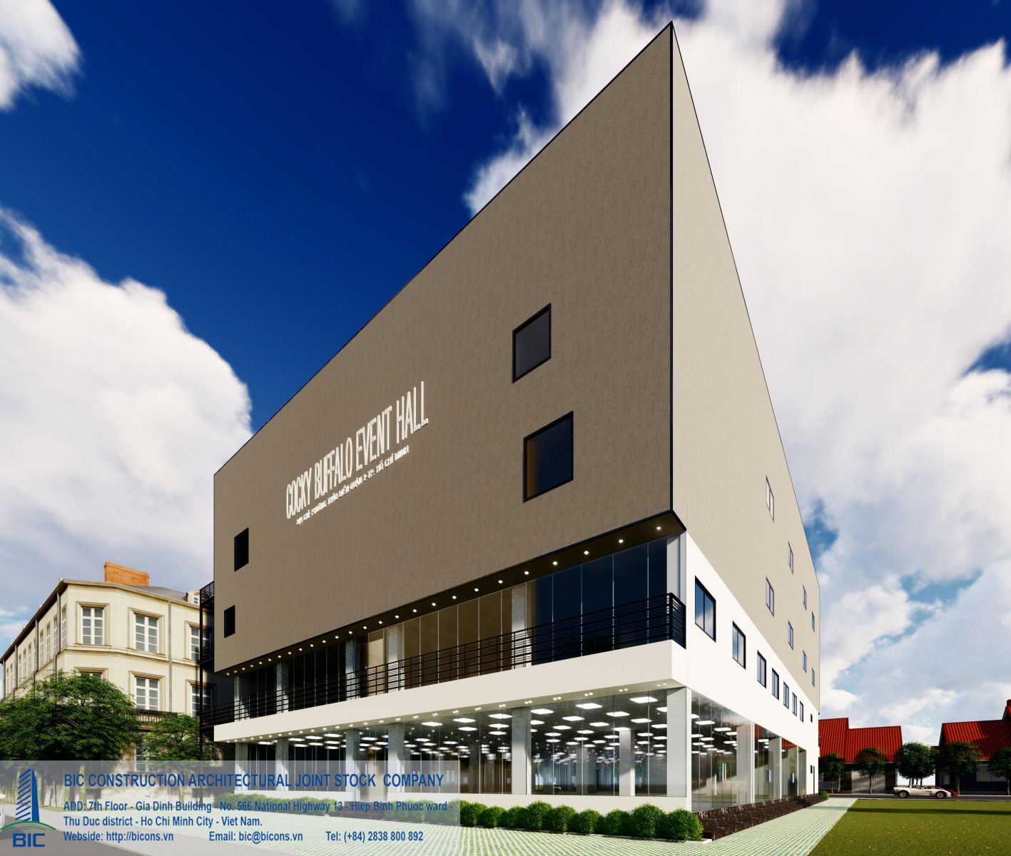 Dự án Trung tâm Tổ chức sự kiện Cocky Buffalo Convention Hall