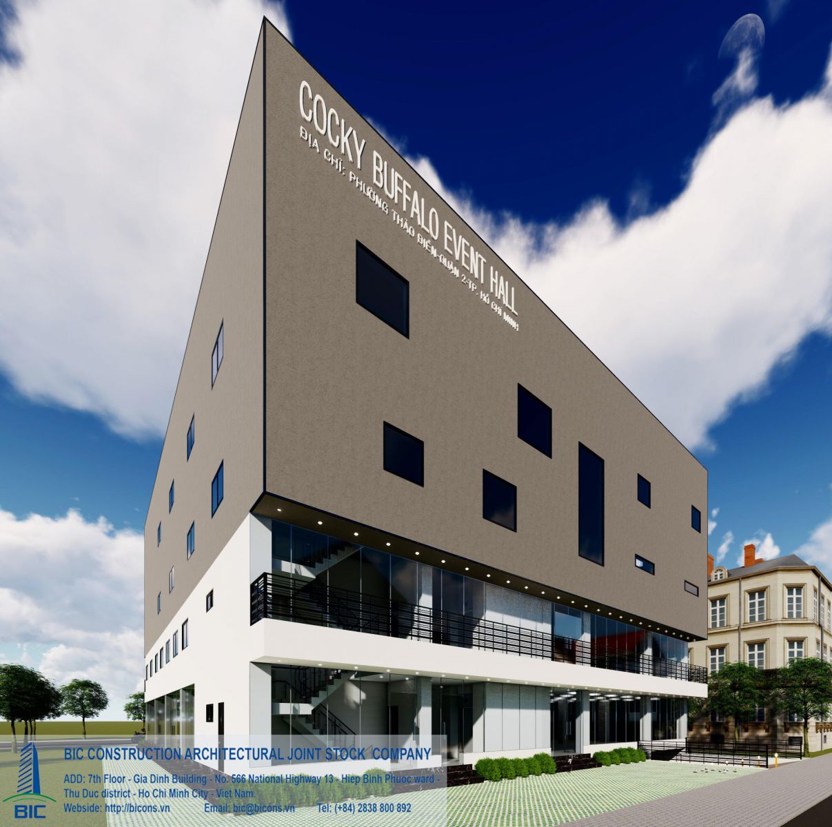 Dự án Trung tâm Tổ chức sự kiện Cocky Buffalo Convention Hall