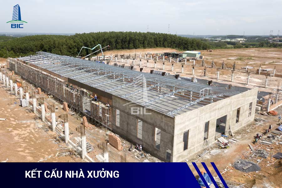 kết cấu nhà xưởng
