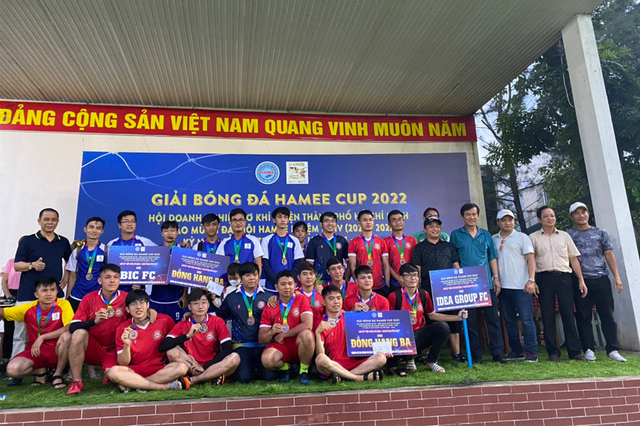 BIC CÙNG GIẢI BÓNG ĐÁ HAMEE CUP 2022 - HỘI CƠ KHÍ - ĐIỆN TP HỒ CHÍ MINH