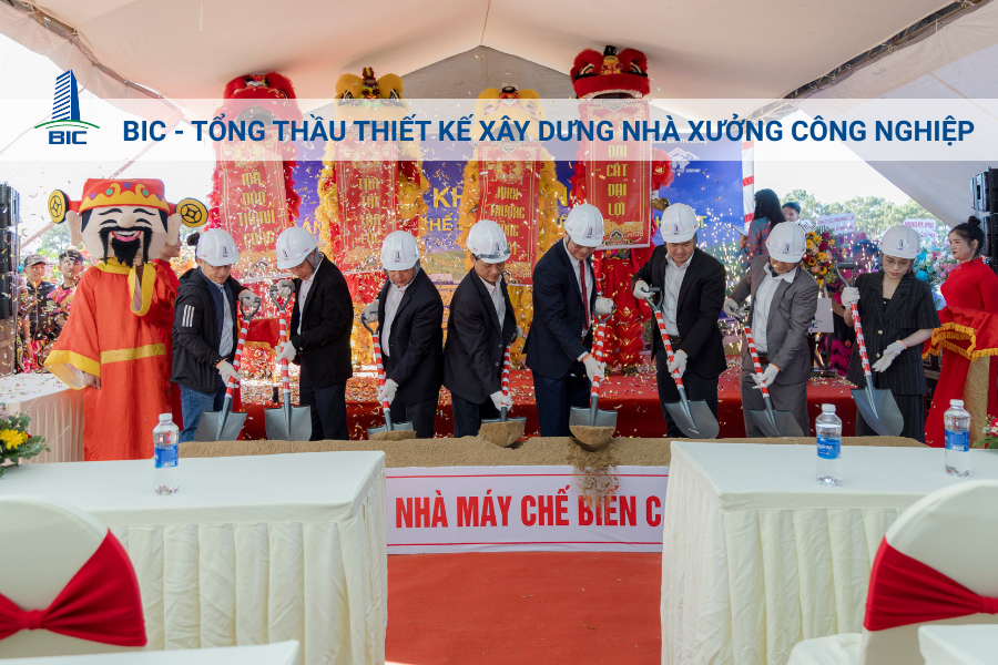 BIC - Tổng Thầu Thiết Kế Xây Dưng Nhà Xưởng Công Nghiệp