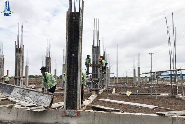 BIỆN PHÁP THI CÔNG NHÀ XƯỞNG - PHẦN 2 - COFFA - CỐT THÉP - BÊ TÔNG