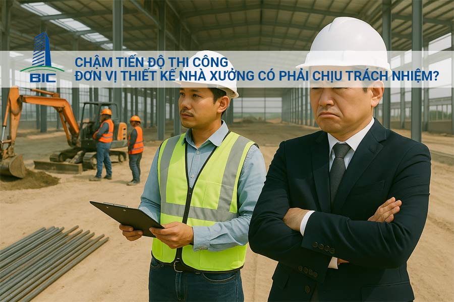 Chậm Tiến Độ Thi Công – Đơn Vị Thiết Kế Nhà Xưởng Có Phải Chịu Trách Nhiệm?