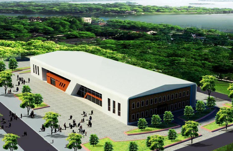 Mẫu nhà xưởng khung thép tiền chế