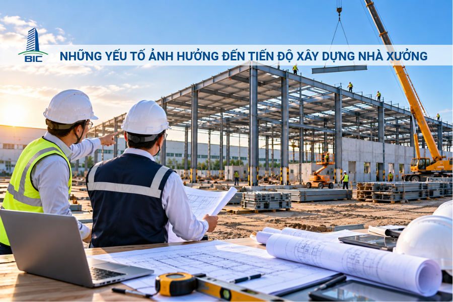 Những Yếu Tố Ảnh Hưởng Đến Tiến Độ Xây Dựng Nhà Xưởng