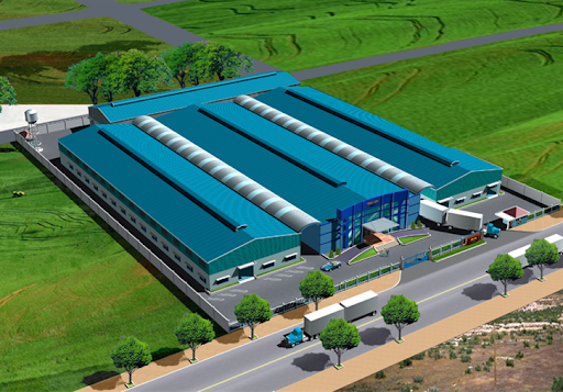 Phân khu khu đất nhà xưởng công nghiệp