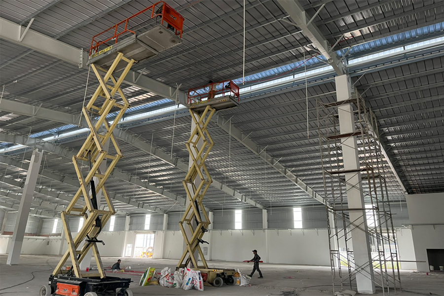 PHƯƠNG PHÁP LẮP DỰNG KÈO THÉP SIÊU NHẸ NHANH CHÓNG