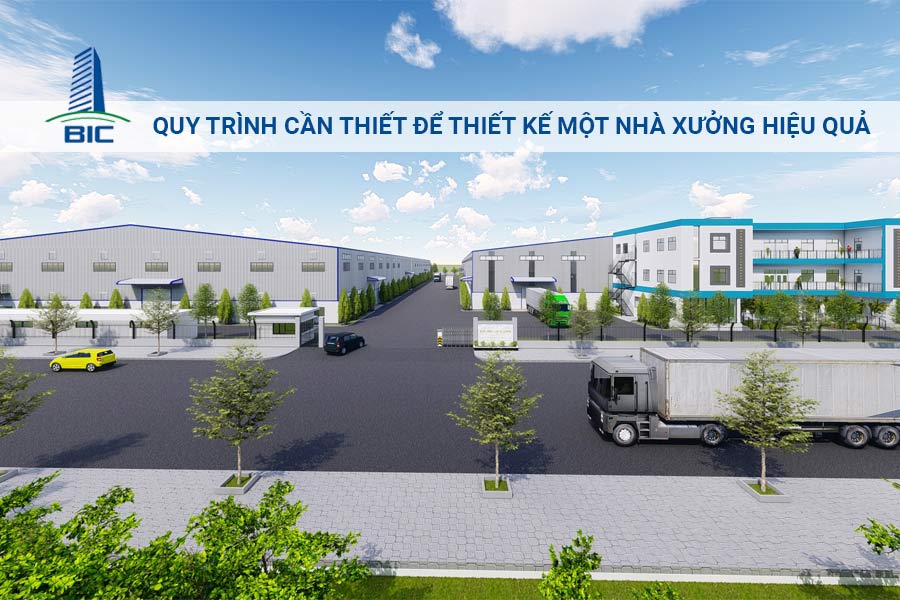 Quy Trình Cần Thiết Để Thiết Kế Một Nhà Xưởng Hiệu Quả