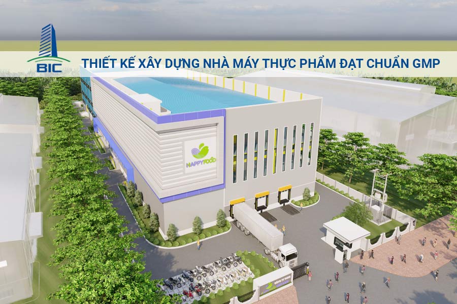 Thiết Kế Xây Dựng Nhà Máy Thực Phẩm Đạt Chuẩn GMP