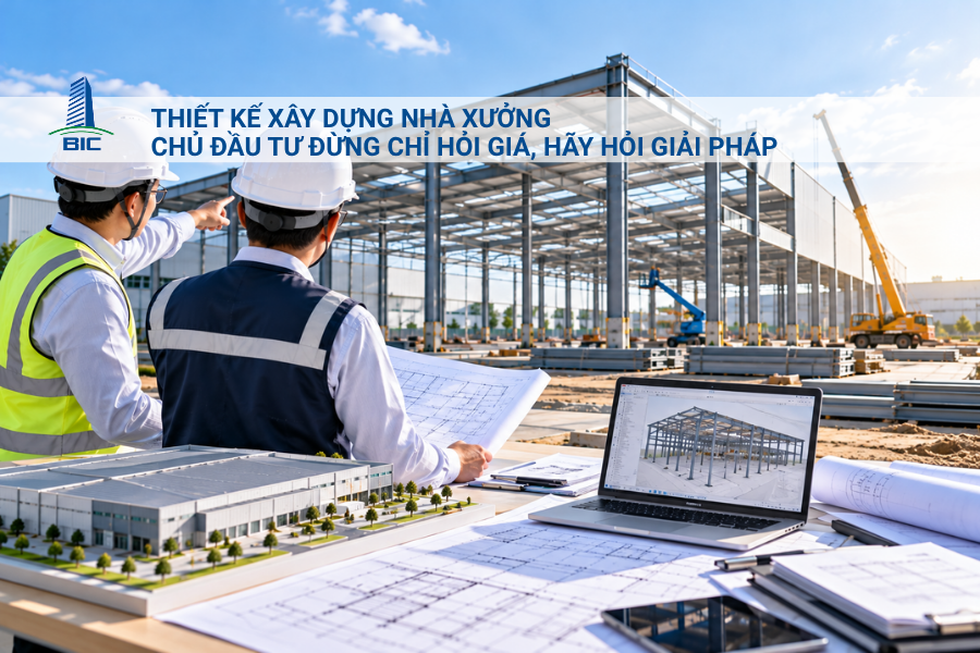 Thiết Kế Xây Dựng Nhà Xưởng - Chủ Đầu Tư Đừng Chỉ Hỏi Giá, Hãy Hỏi Giải Pháp