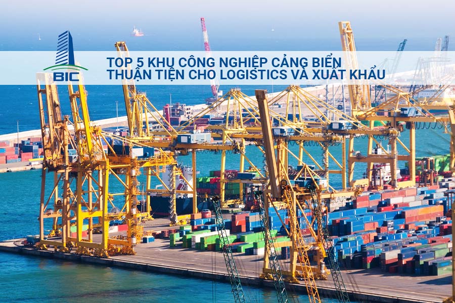 Top 5 Khu Công Nghiệp Cảng Biển Thuận Tiện Cho Logistics Và Xuất Khẩu