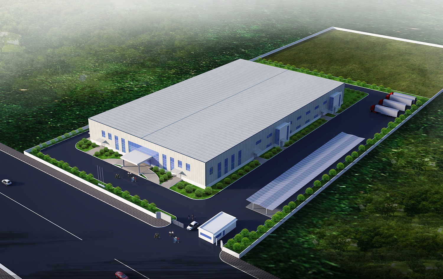 Tư Vấn Thiết Kế Nhà Xưởng Khung Thép