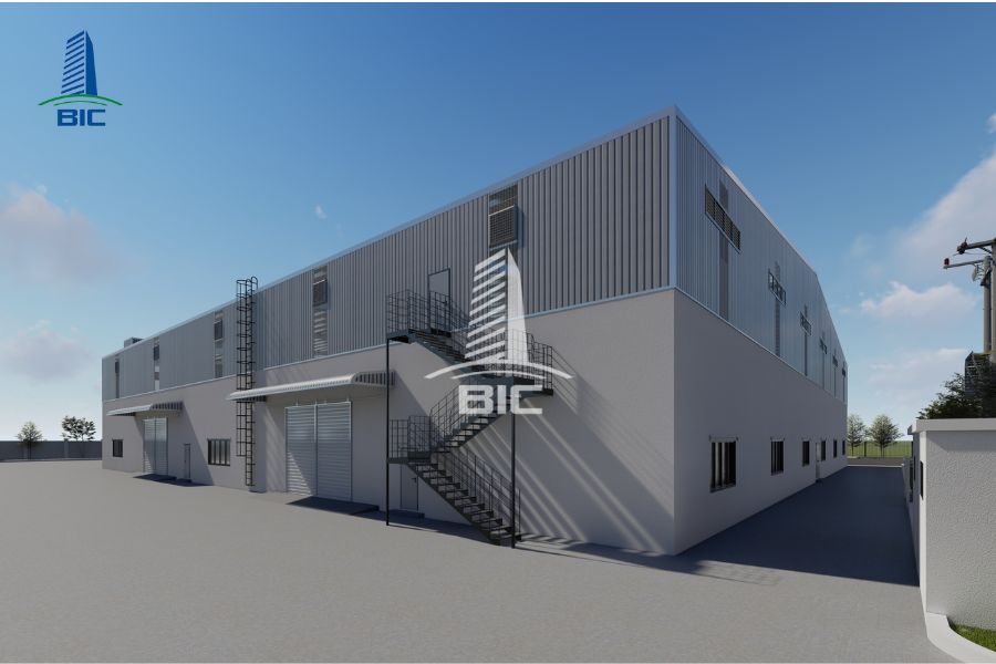 nhà xưởng công nghiệp