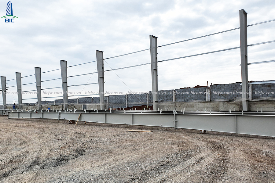 Thi công nhà xưởng gỗ Việt Mỹ Đồng Nai