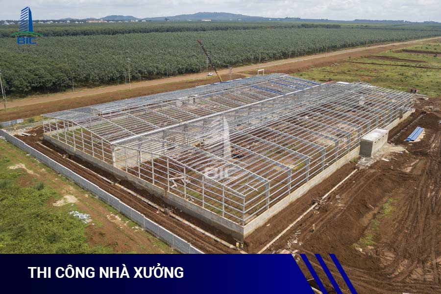 thi công nhà xưởng