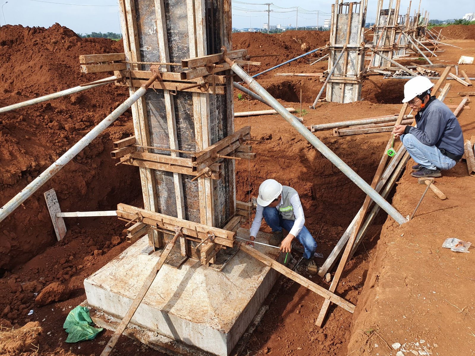 thi công nhà xưởng, biện pháp thi công nhà xưởng