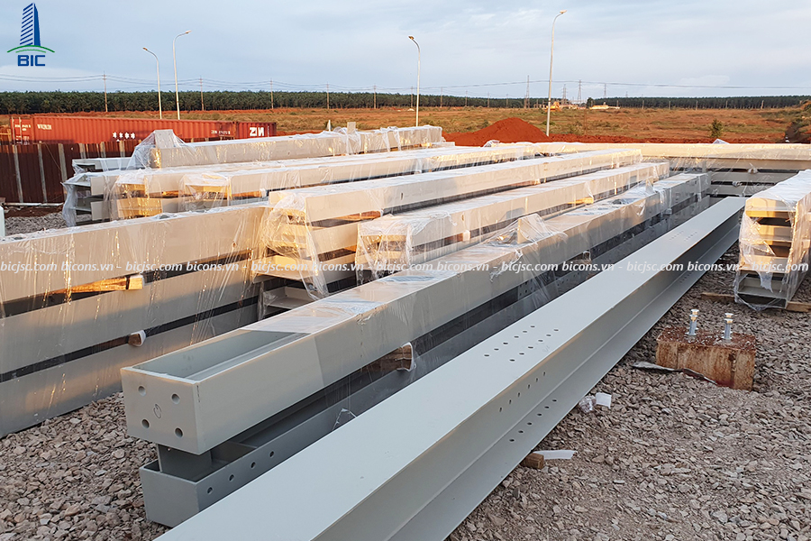 Thi công nhà xưởng gỗ Việt Mỹ Đồng Nai